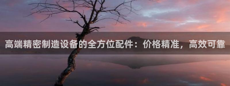彩神vⅲ下载安装：高端精密制造设备的全方位配件：价格精准，高效可靠